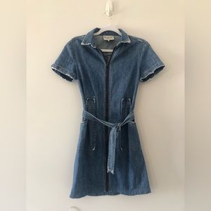 Sea New York denim mini dress, EUC